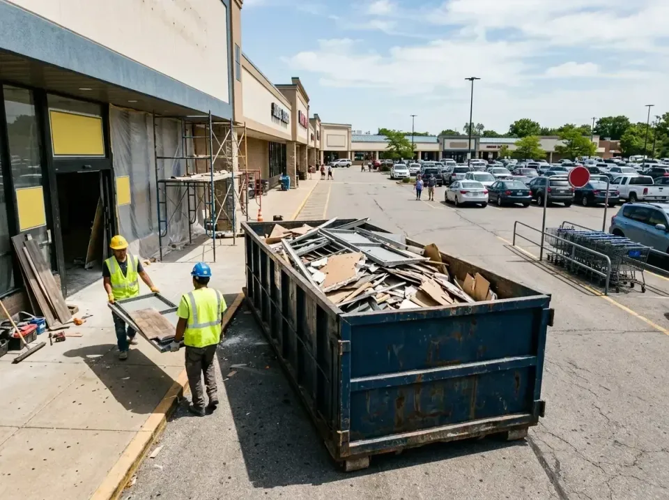 retail-store-renovation-debris-003 — frequently asked questions, Roll-off Dumpster Rentals in Choctaw, OK